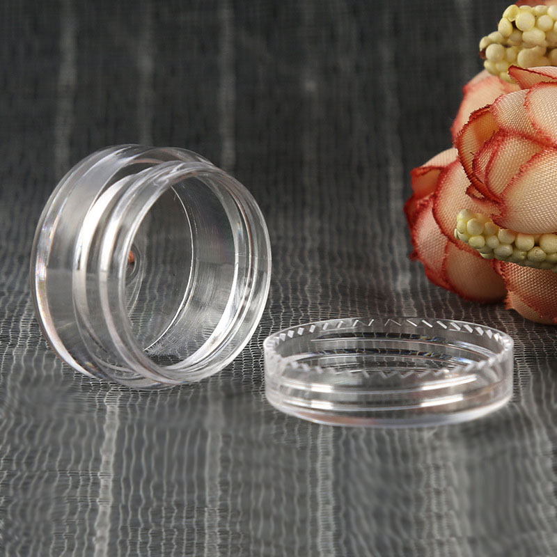 5g multi-layer 6 layers plastic conjoined PS cream jar, 5g 1-6 layer glitter powder eye shadow container box