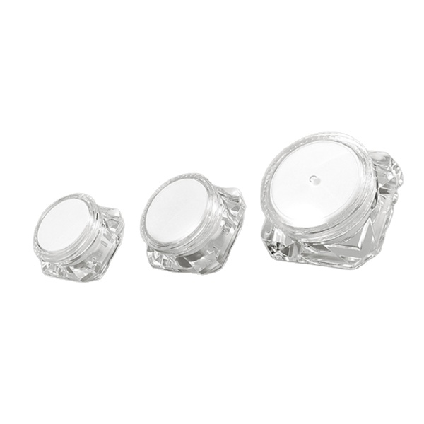 5g plastic AS diamond facial cream jar, eye cream jar, Diamond cream container