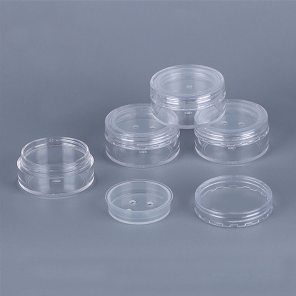 5g plastic Loose Powder Jar, 5g cosmetic jar with shifter
