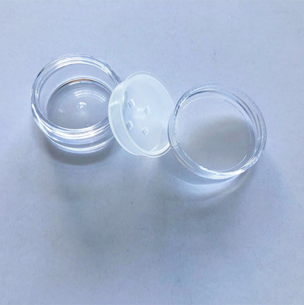 5g plastic Loose Powder Jar, 5g cosmetic jar with shifter
