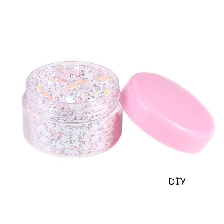 5g small pink plastic cosmetic empty cream jar, 5g PS mini round sample jar with pink lid