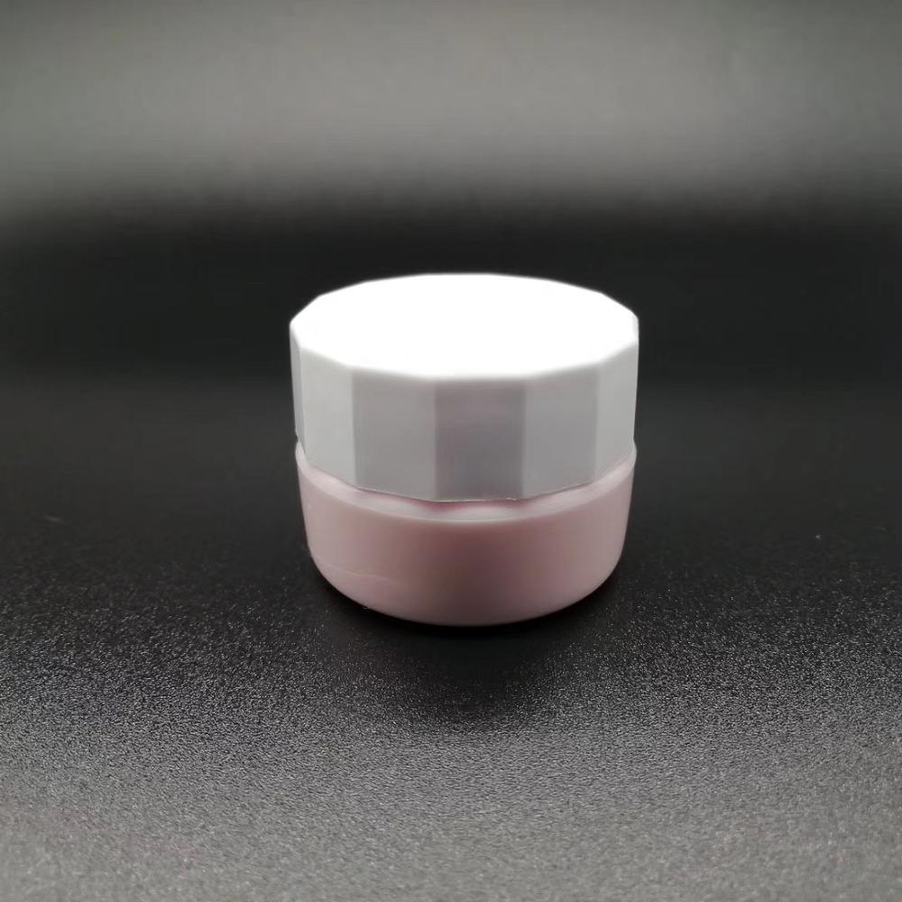 5g uv gel unique plastic custom design empty nail polish jar beautiful cosmetic container