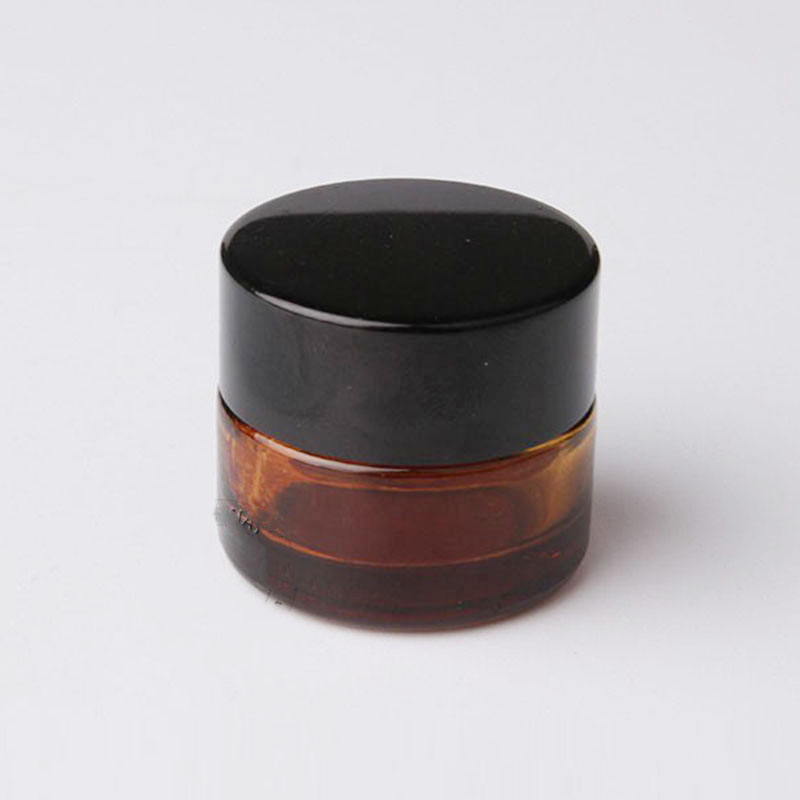 5g10g 15g 20g 30g 50g 100g amber glass jar glass beauty jar glass cosmetic cream jar