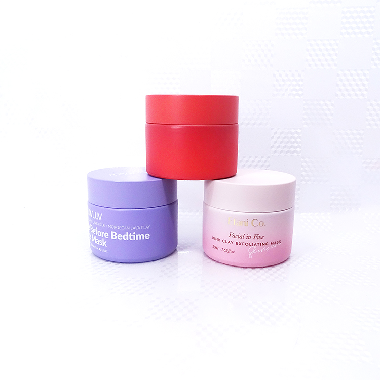 5g15g 20g 30g 50g 100g matte red pink glass cream jar porcelain glass cosmetic jar ceramic container jar