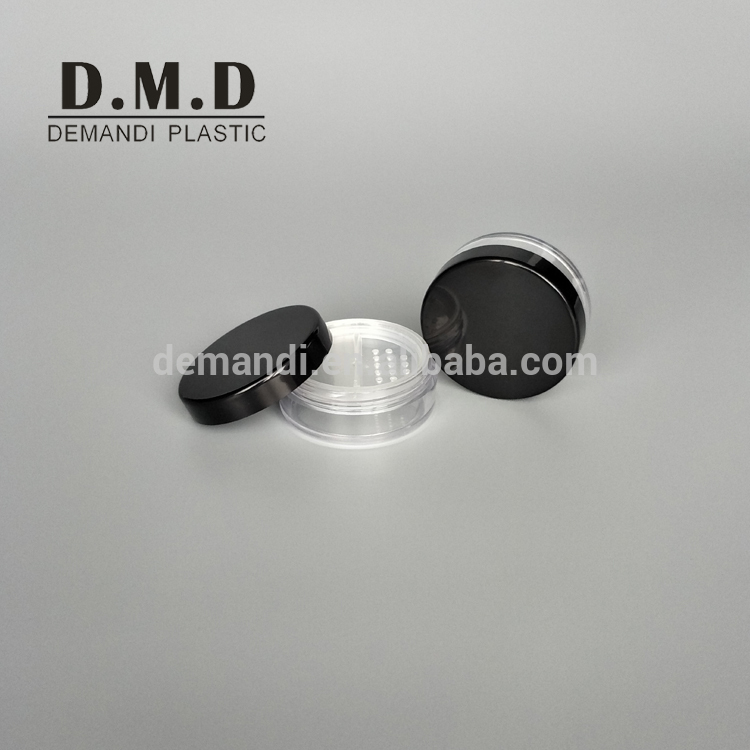 5grams 5ml m10grams 10ml cosmetic lockable sifter jars for powder