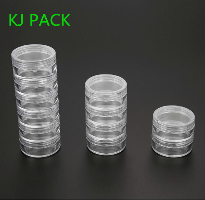 5layers for 5g storage stacked cosmetic jar small travel jar stack jars