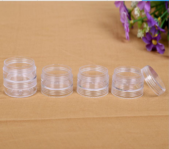 5layers for 5g storage stacked cosmetic jar small travel jar stack jars