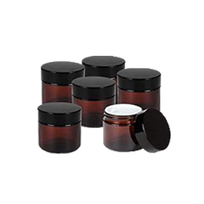 5ml-100ml Luxury Amber Cosmetic Cream Container Glass Eye Cream Jar