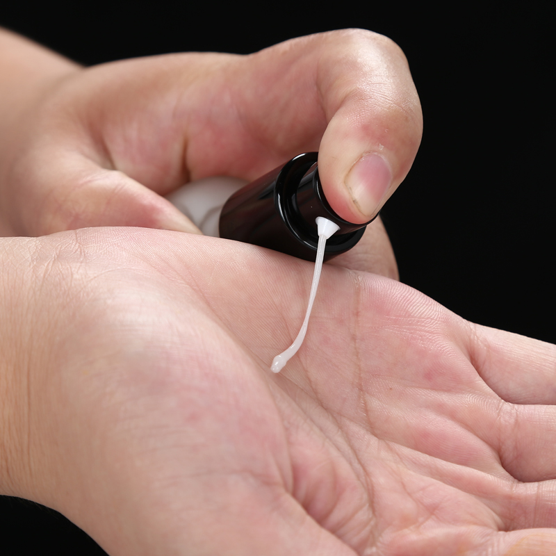 5ml-100ml frosted glass cosmetic bottle perfume bottle with spray cap and pump lid