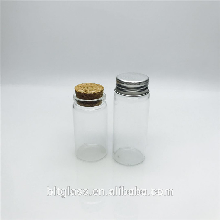 5ml ~100ml glass test tube bottle with screw cap and seal for wishing laboratory