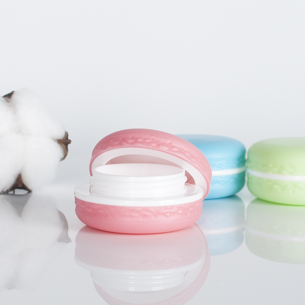 5ml 10ml 10g 5g 3g 3ml 20g 20ml White Pink empty Frosted Plastic Lip Scrub Cosmetics Containers For Packaging