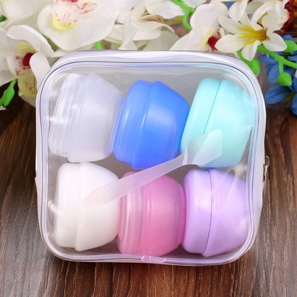 5ml 10ml 10g 5g 3g 3ml 20g 20ml White Pink empty Frosted Plastic Lip Scrub Cosmetics Containers For Packaging