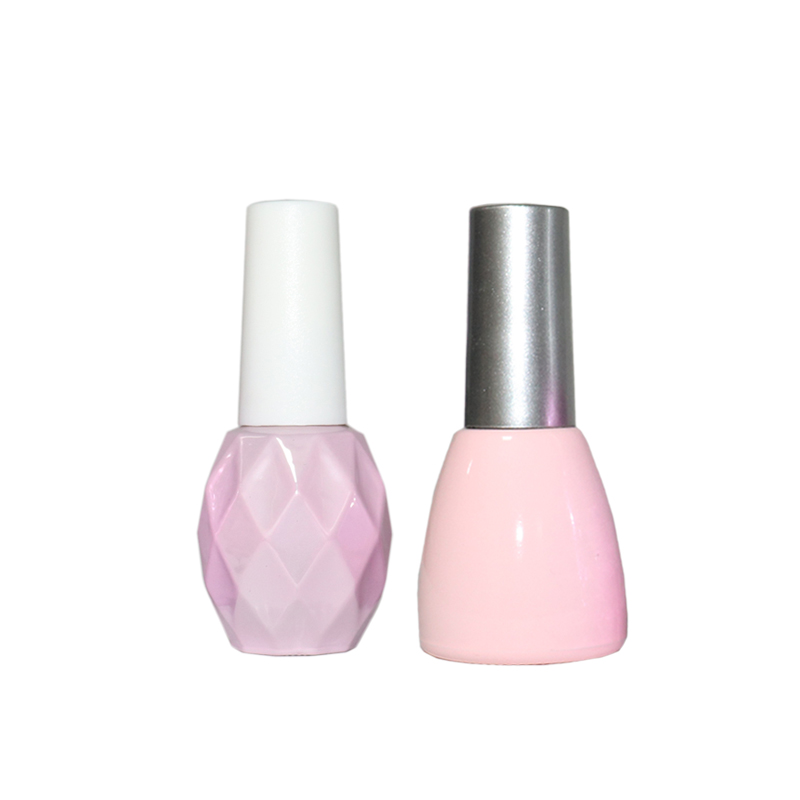 5ml 10ml 12ml 13ml 15ml elegant colored custom empty uv gel nail polish bottle brush cap