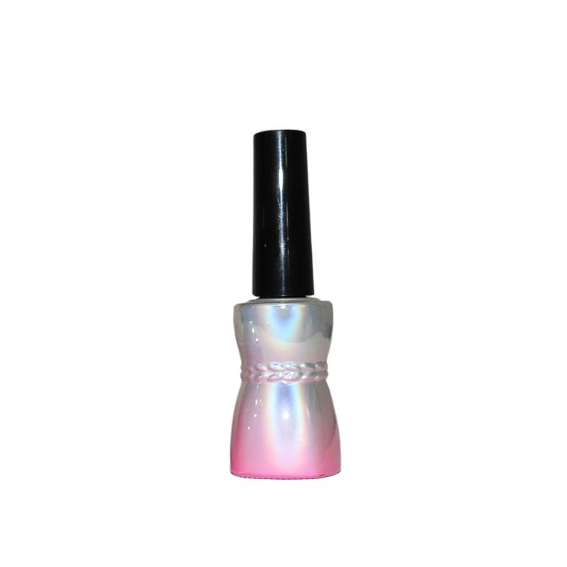 5ml 10ml 12ml 13ml 15ml elegant colored custom empty uv gel nail polish bottle brush cap