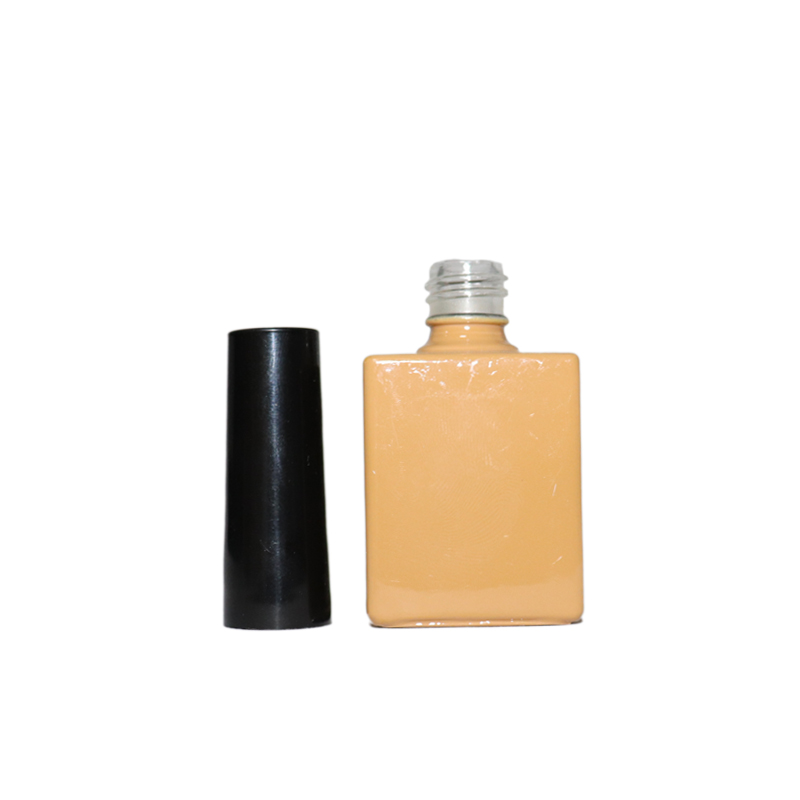 5ml 10ml 12ml 13ml 15ml elegant colored custom empty uv gel nail polish bottle brush cap