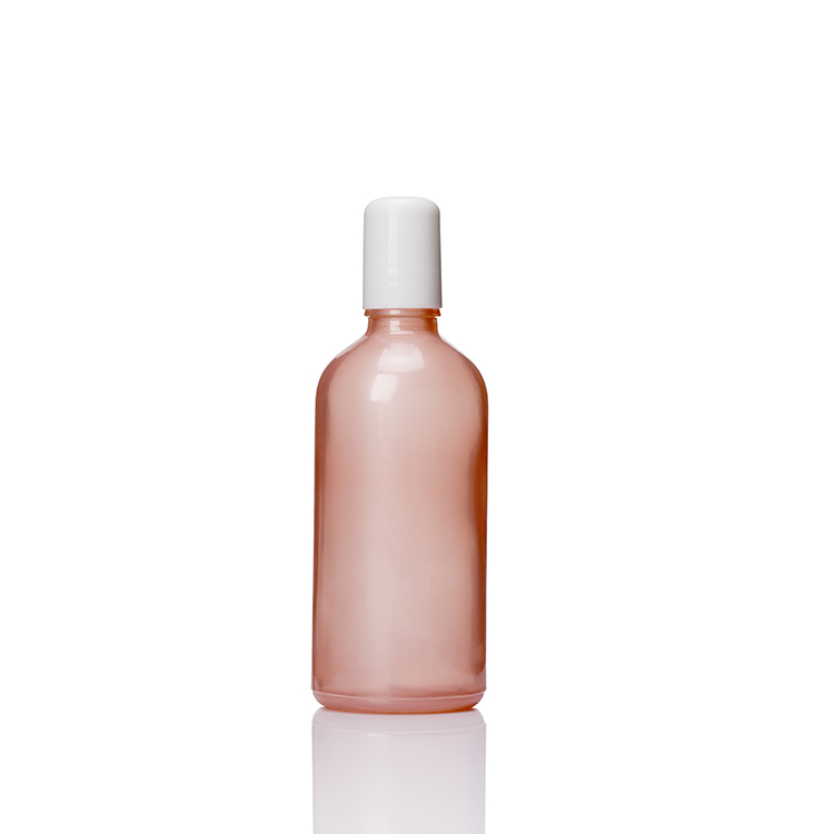 5ml 10ml 15m 20ml 30ml 50ml 100ml special color round essential oil bottle for liquor with glass roller and white plastic cap