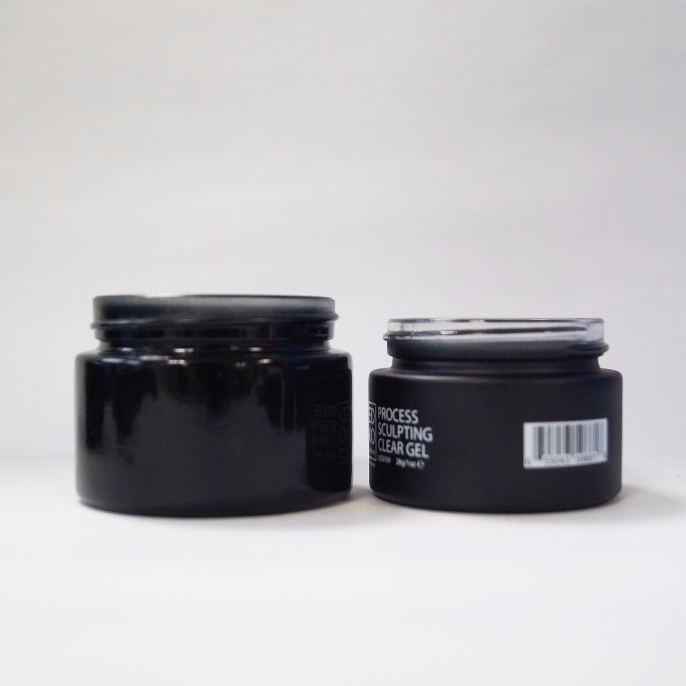 5ml 10ml 15ml 20ml 25ml 30ml 50ml 60ml 100ml amber clear 60ml black cosmetic glass jar