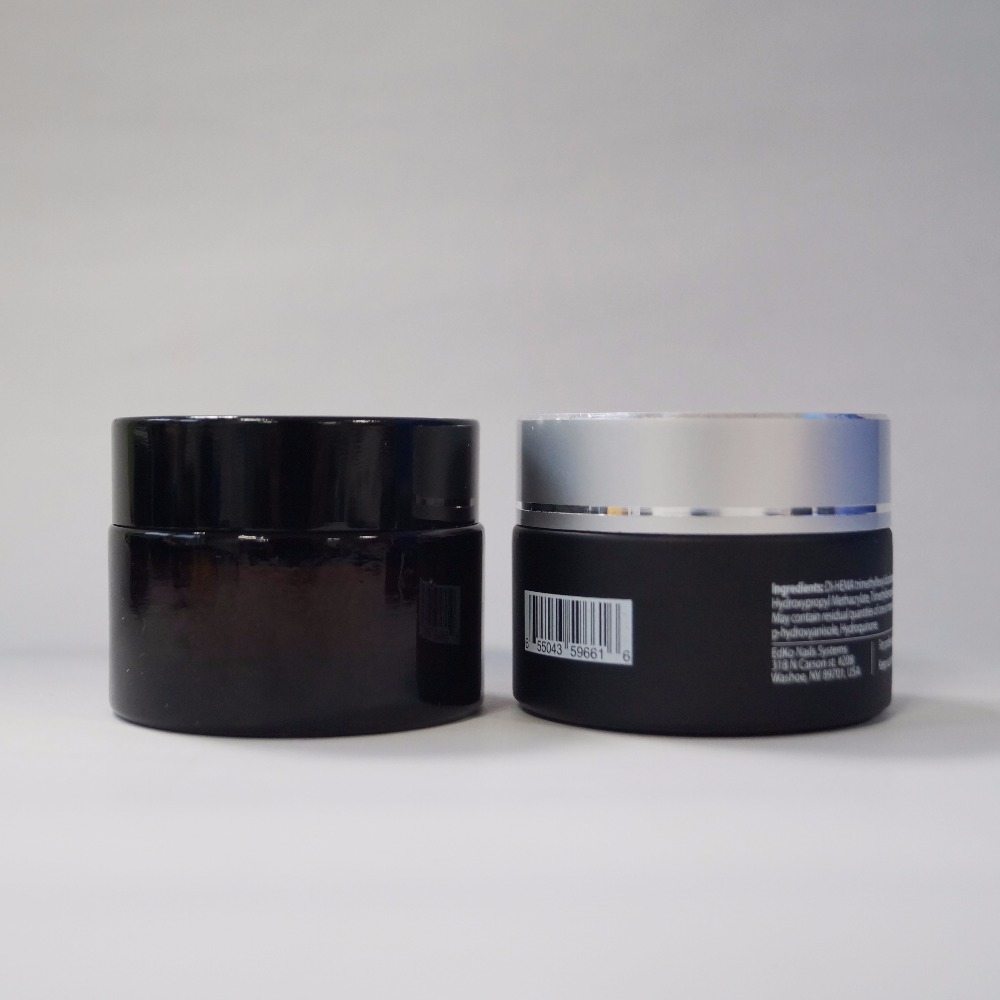 5ml 10ml 15ml 20ml 25ml 30ml 50ml 60ml 100ml amber clear 60ml black cosmetic glass jar