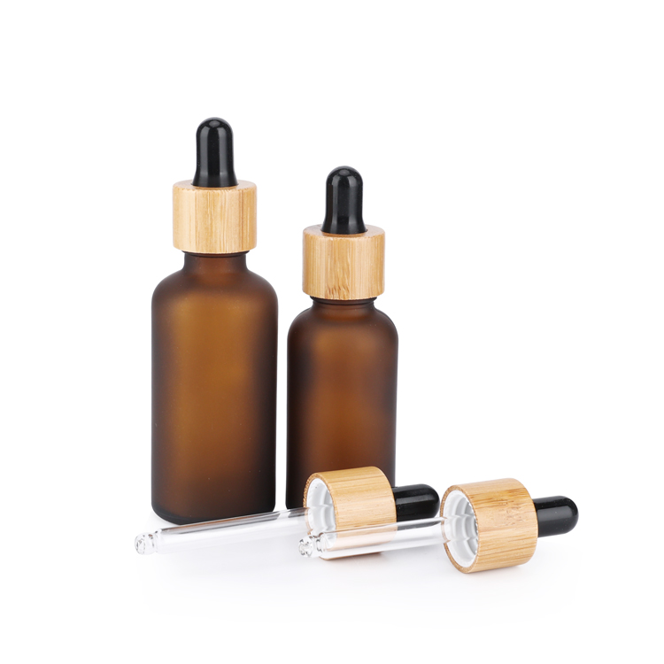 5ml 10ml 15ml 20ml 30ml 50ml 100ml 30 ml 4oz glass bamboo dropper bottle for oil