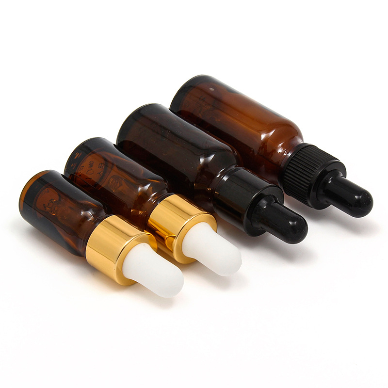 5ml 10ml 15ml 20ml 30ml 50ml 100ml Amber Clear Green Blue Glass Euro Round Dropper Bottle Essential Oil Bottle