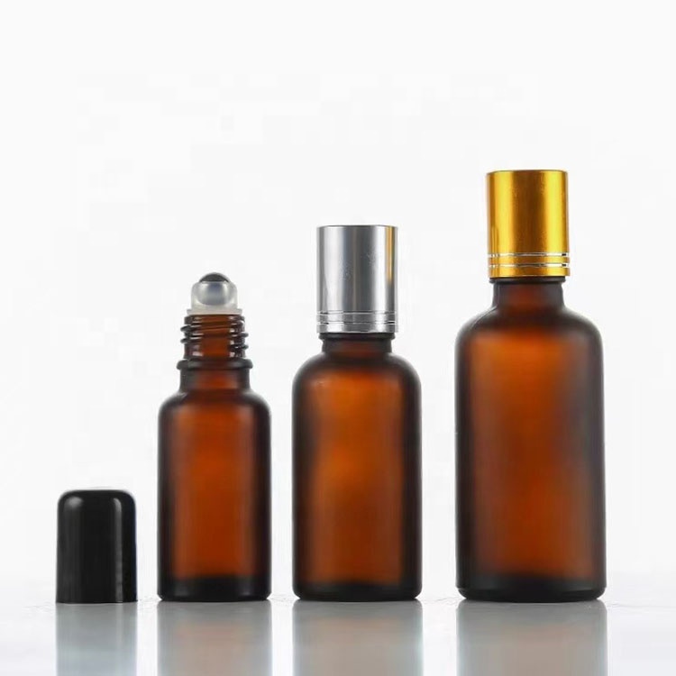 5ml 10ml 15ml 20ml 30ml 50ml 100ml Amber Frosted Glass Dropper Essential Oil Bottle