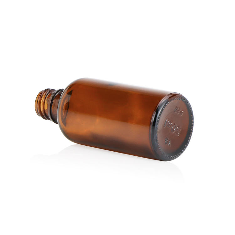5ml 10ml 15ml 20ml 30ml 50ml 100ml Amber empty essential oil glass bottle with childproof plastic Aluminum cap