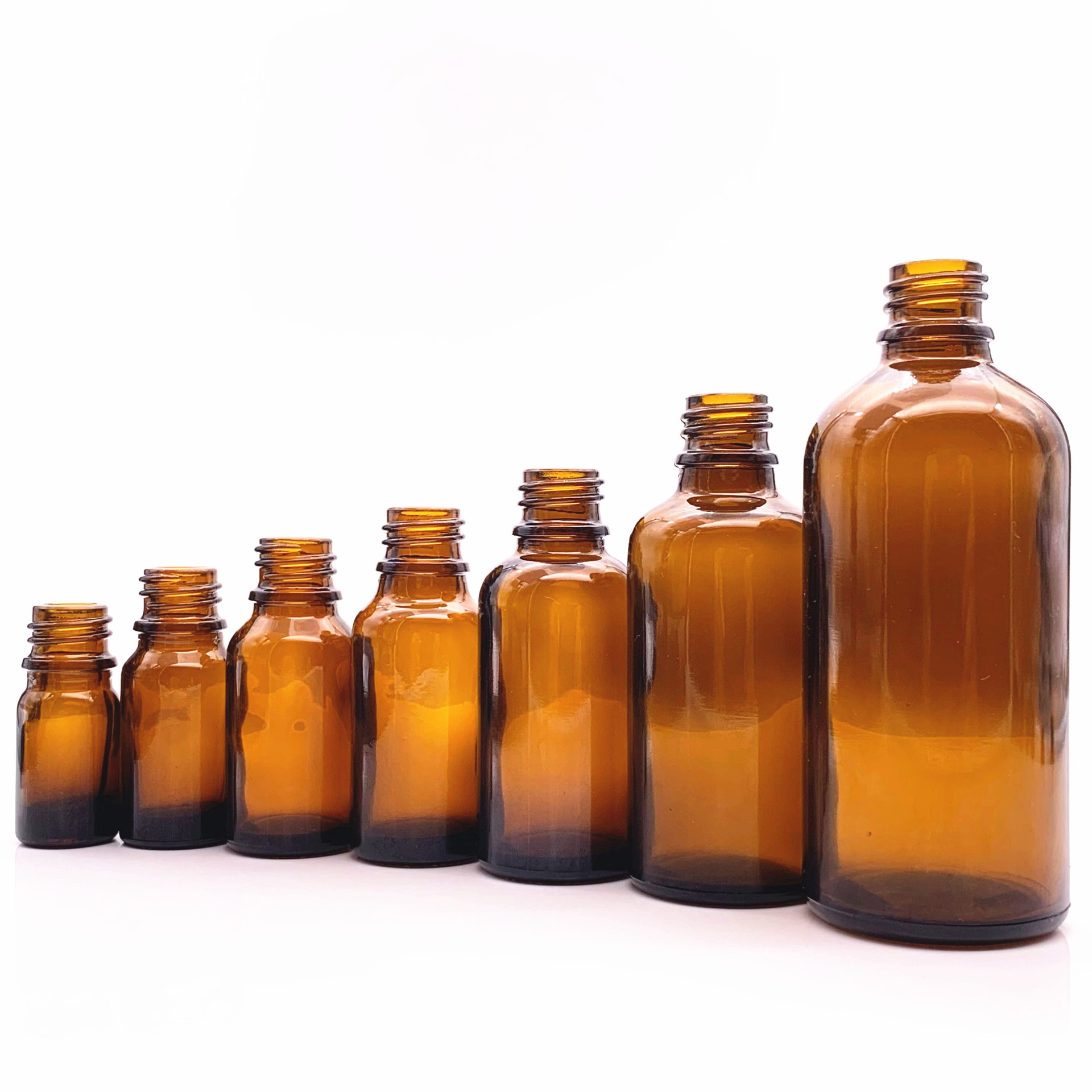 5ml 10ml 15ml 20ml 30ml 50ml 100ml Brown Essential Oil  Bottle Frosted Dropper Bottle Cosmetic Glass Bottle