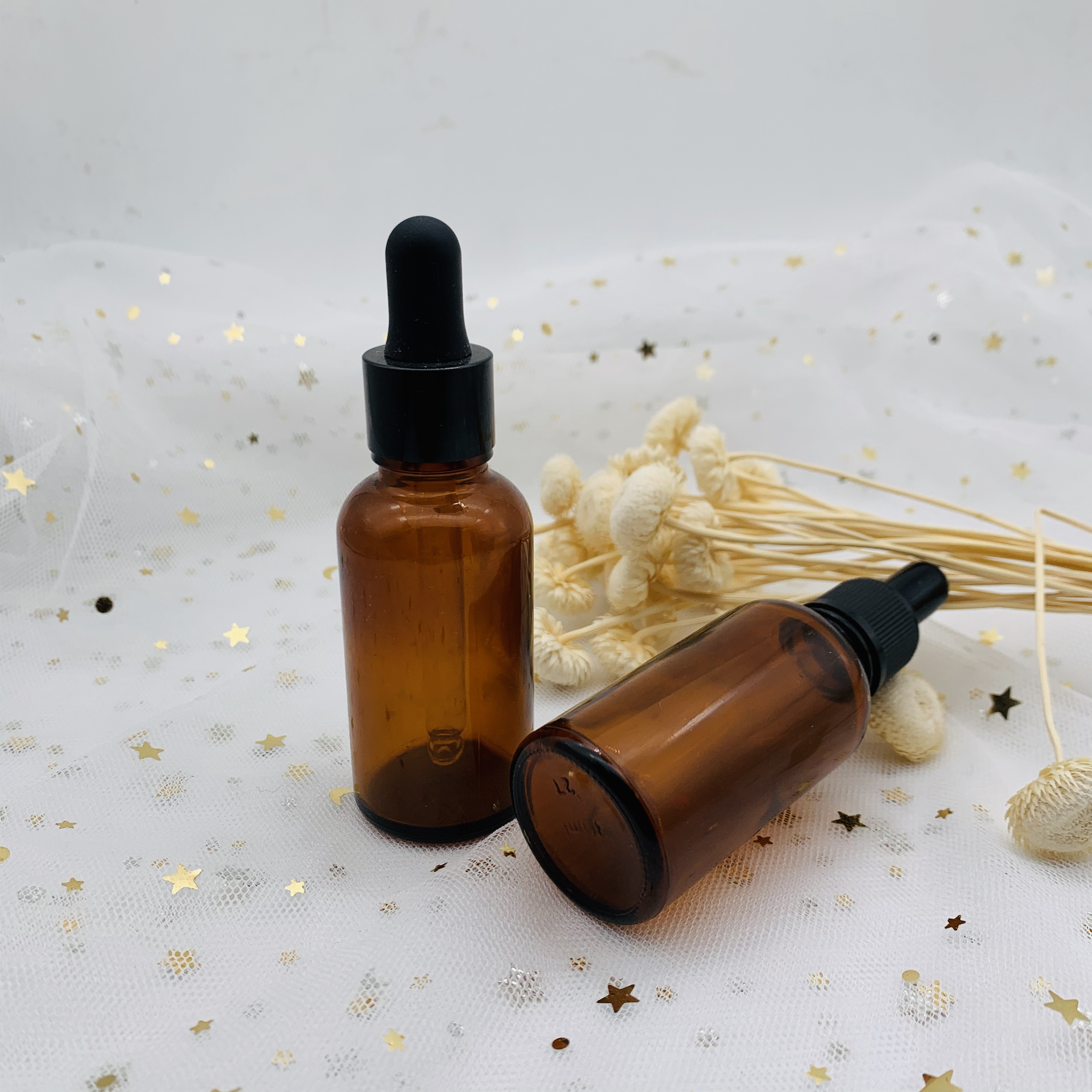 5ml 10ml 15ml 20ml 30ml 50ml 100ml Brown Essential Oil Bottle Frosted Dropper Bottle Cosmetic Glass Bottle