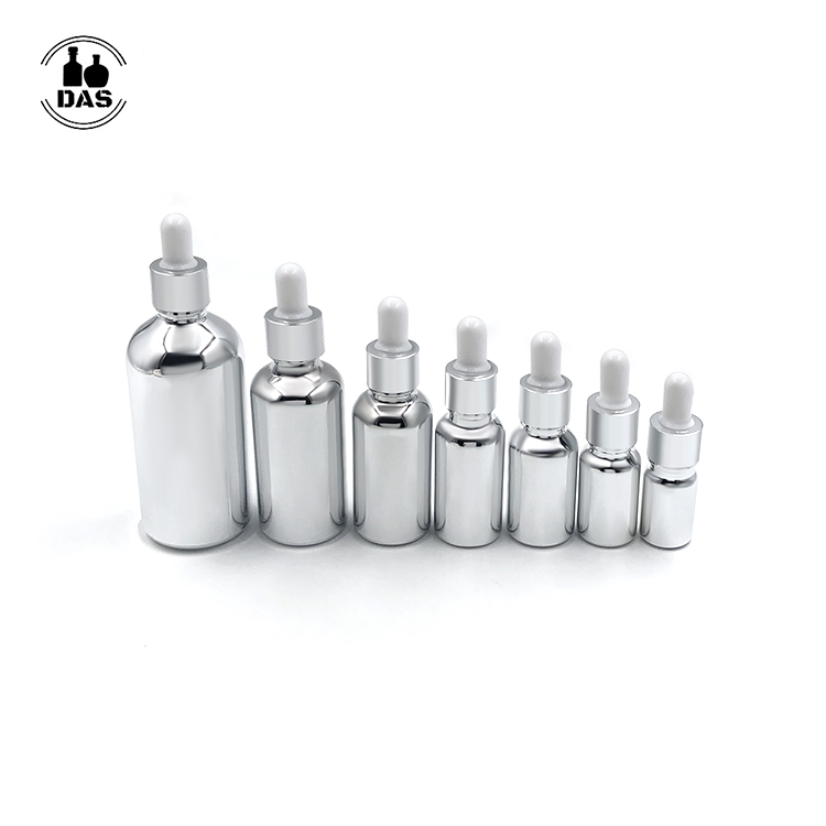 5ml 10ml 15ml 20ml 30ml 50ml 100ml Clear Amber Black Glass Cosmetic Essential Oil Spray Dropper Bottle for Emulsion Serums