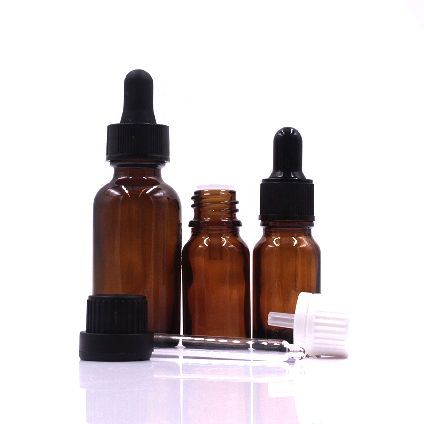 5ml 10ml 15ml 20ml 30ml 50ml 100ml Dropper Make up Packaging Essential Oil Bottle Blue Brown Green Amber PUMP Sprayer