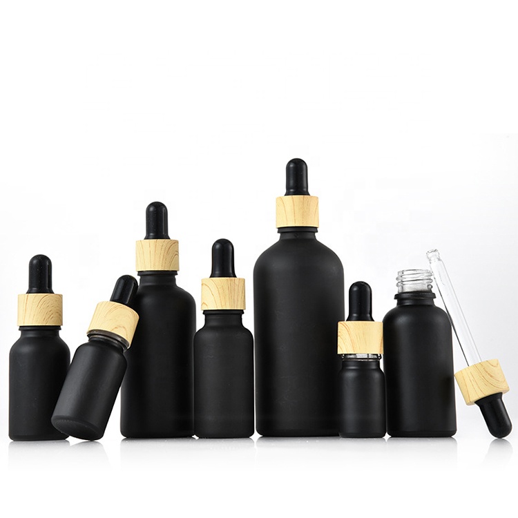 5ml,10ml,15ml,20ml,30ml,50ml,100ml Empty Glass Dropper Bottles,Frosted Essential Oils Bottles,Refillable Eye Dropper Containers
