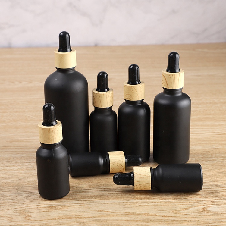 5ml,10ml,15ml,20ml,30ml,50ml,100ml Empty Glass Dropper Bottles,Frosted Essential Oils Bottles,Refillable Eye Dropper Containers