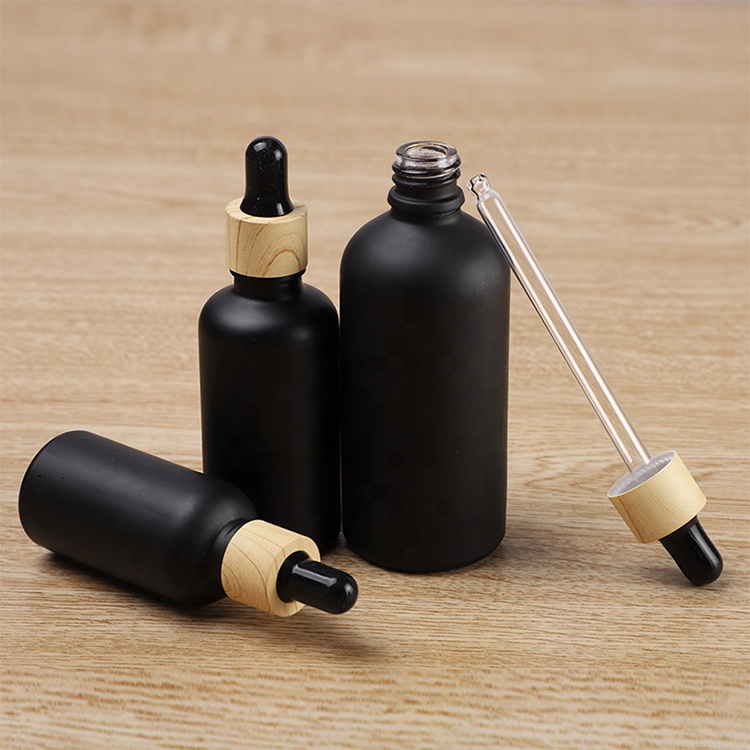 5ml,10ml,15ml,20ml,30ml,50ml,100ml Empty Glass Dropper Bottles,Frosted Essential Oils Bottles,Refillable Eye Dropper Containers