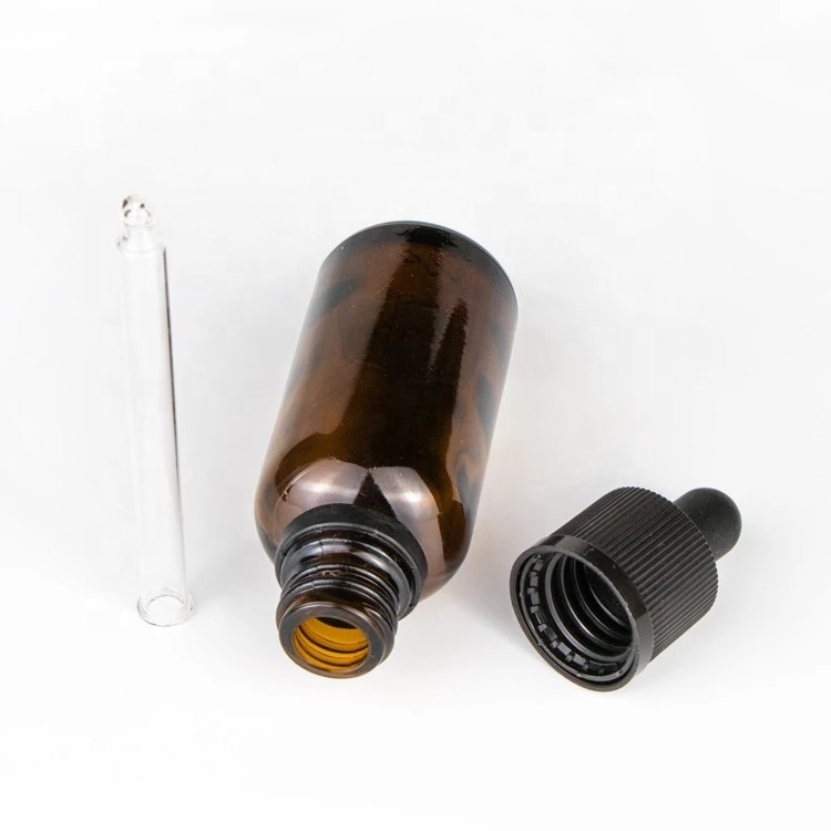 5ml 10ml 15ml 20ml 30ml 50ml 100ml Essential Oil Glass Dropper Bottle with Temper childproof Cap