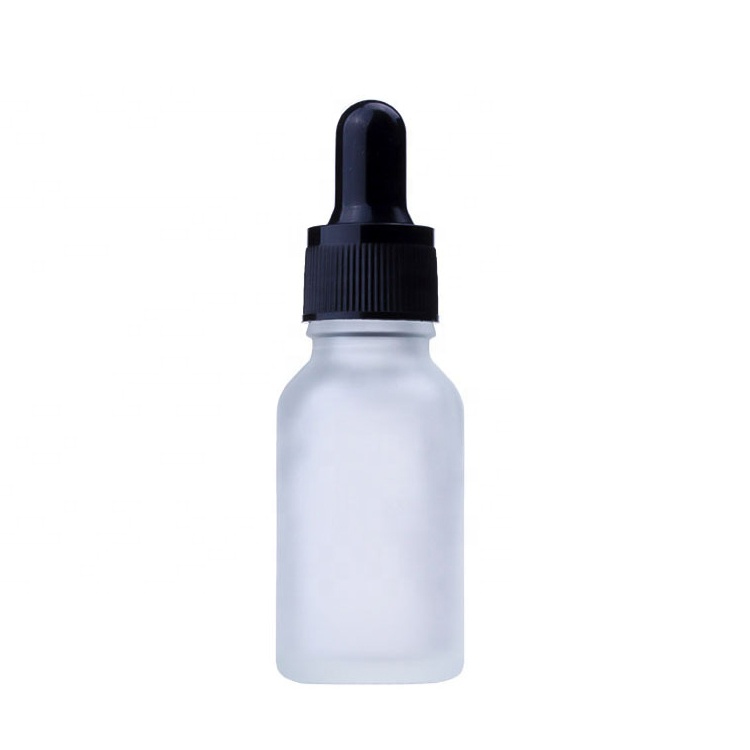 5ml 10ml 15ml 20ml 30ml 50ml 100ml Frosted Clear Essential Oil Glass Dropper Bottle