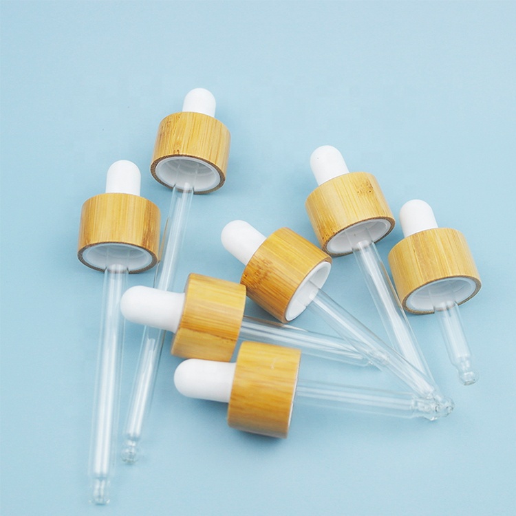 5ml,10ml,15ml,20ml,30ml,50ml,100ml Frosted Dropper Glass Dropper Bottles,Essential Oil Bottles With Eye Dropper Bamboo Lids