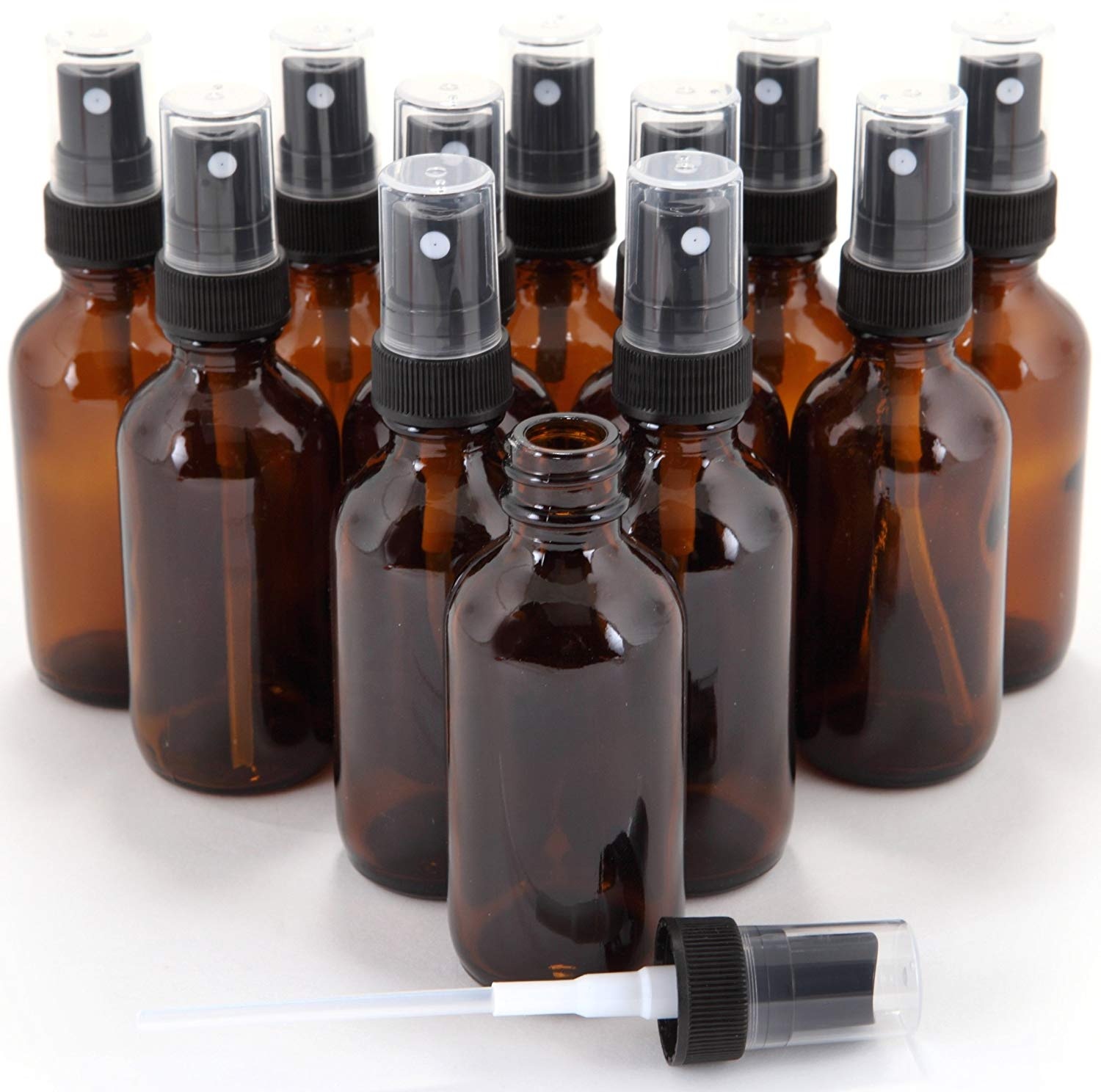 5ml,10ml 15ml 20ml, 30ml, 50ml 100ml Glass Bottle Mist Spray / Sprayer Pump Amber Glass for Essential Oil / Cosmetics