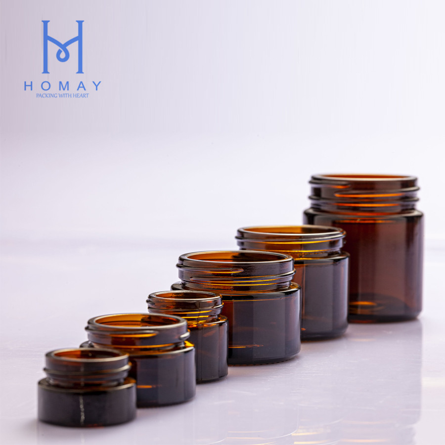 5ml,10ml,15ml,20ml,30ml,50ml,100ml Glass cosmetic bottle for cream bottle