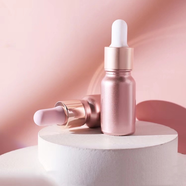 5ml 10ml 15ml 20ml 30ml 50ml 100ml Pink Eye Dropper Bottle Box Cosmetic Oil Bottle Skincare Packaging Essential Oil Bottle
