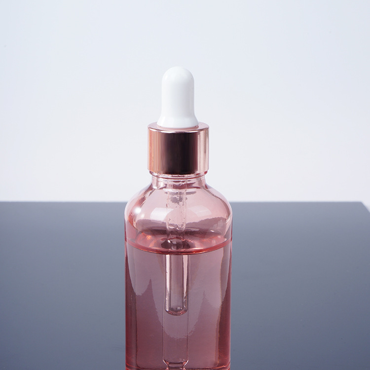 5ml 10ml 15ml 20ml 30ml 50ml 100ml Rose Gold Glass Dropper Essential Oil Bottle