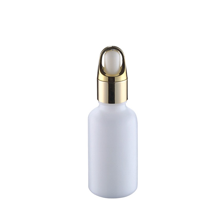 5ml 10ml 15ml 20ml 30ml 50ml 100ml Wholesale white porcelain massage oud perfume oil serum glass bottle with dropper cap