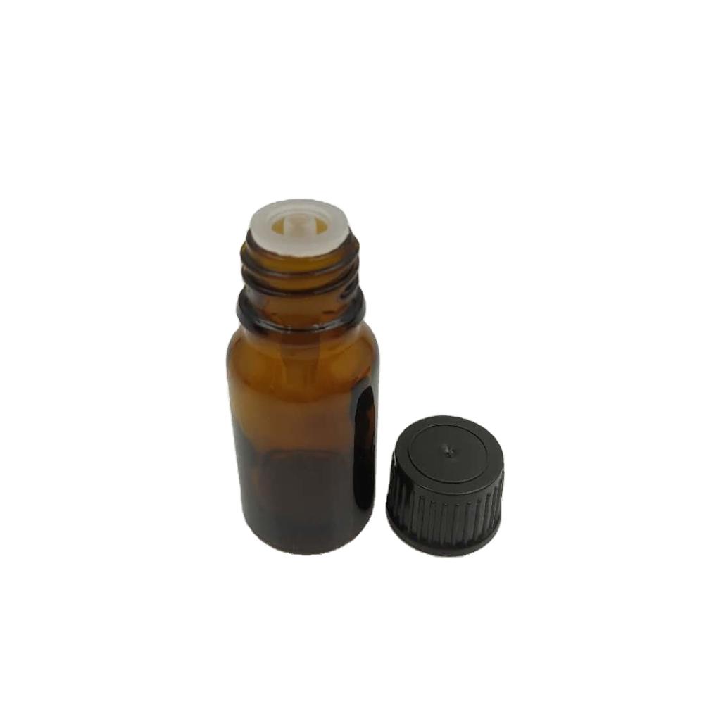 5ml 10ml 15ml 20ml 30ml 50ml 100ml amber essential oil bottle with childproof cap
