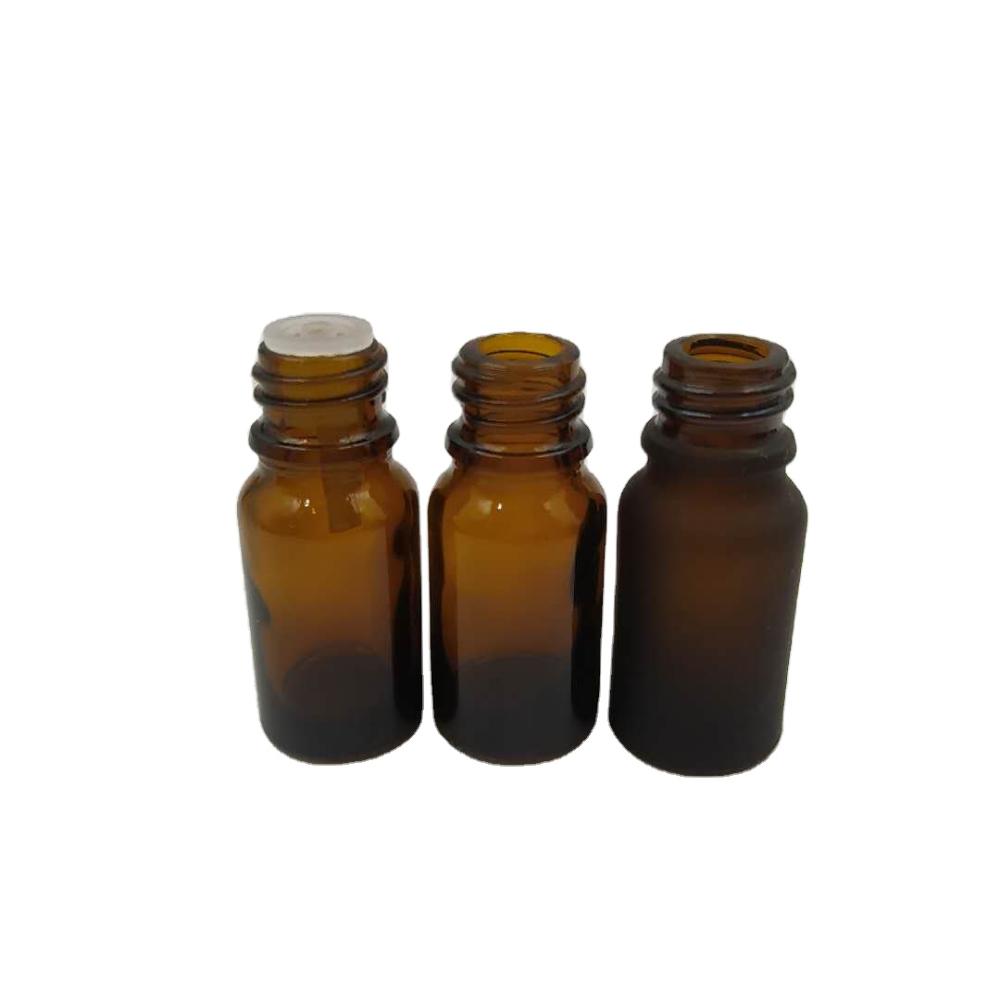 5ml 10ml 15ml 20ml 30ml 50ml 100ml amber essential oil bottle with childproof cap