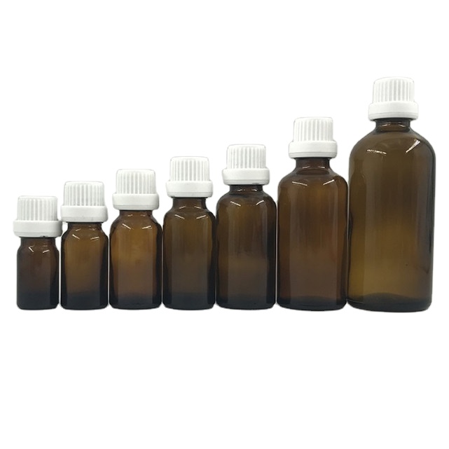 5ml 10ml 15ml 20ml 30ml 50ml 100ml amber essential oil glass dropper bottle