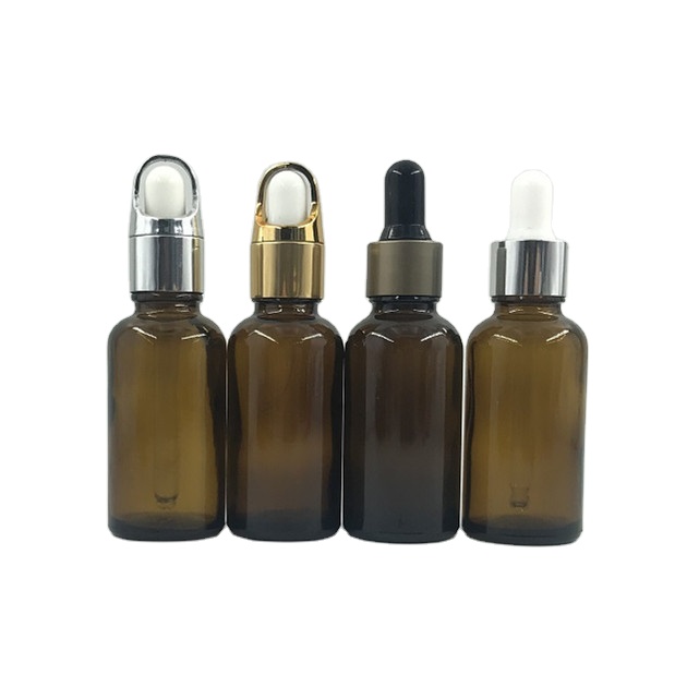 5ml 10ml 15ml 20ml 30ml 50ml 100ml amber essential oil glass dropper bottle