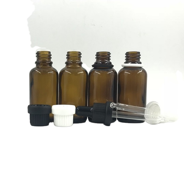 5ml 10ml 15ml 20ml 30ml 50ml 100ml amber essential oil glass dropper bottle