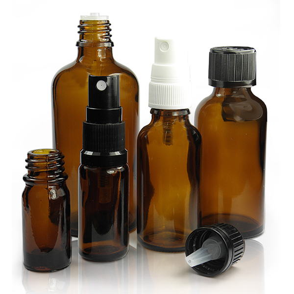 5ml 10ml 15ml 20ml 30ml 50ml 100ml amber glass essential oil bottle