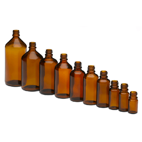 5ml 10ml 15ml 20ml 30ml 50ml 100ml amber glass essential oil bottle