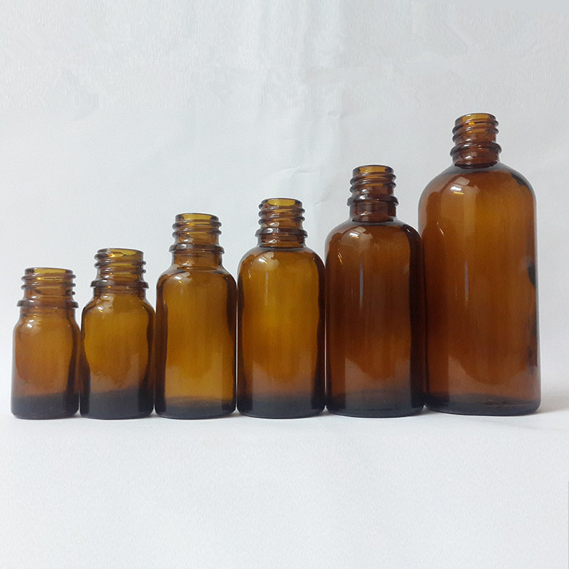 5ml 10ml 15ml 20ml 30ml 50ml 100ml amber glass essential oil bottle