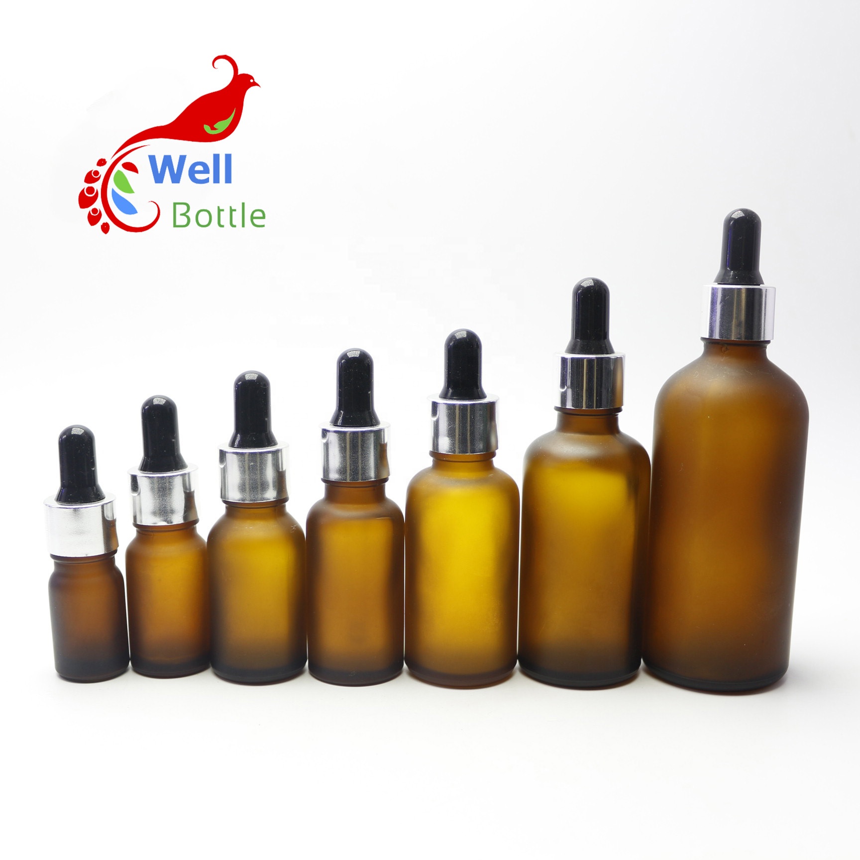 5ml 10ml 15ml 20ml 30ml 50ml 100ml beard oil glass cosmetic bottle perfume glass dropper bottle for essential oil RGB-231C
